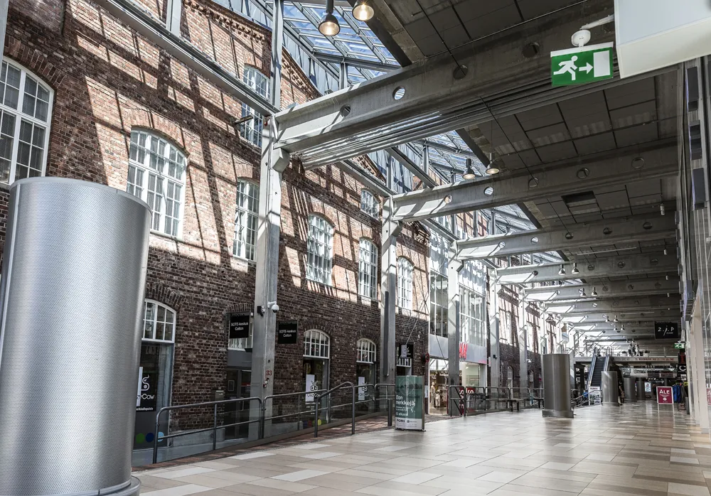 Porin Puuvilla, Puuvilla, vanha tehdasalue, Pori, Visitpori, Rakastuporiin, Frida testaa Porin, Jokiranta, keskusta, Visualaddict, valokuvaaja, Frida Steiner, ostoskeskus, kauppakeskus