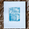 Monoprint: "Tarttumapintaa"